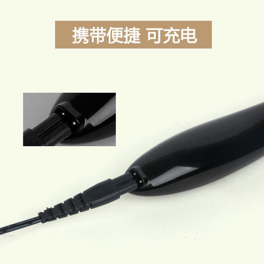 雷瓦(RIWA) 鼻毛器 水洗电动鼻毛修剪器 理鬓 修眉 三合一充电版RA-555A 商品图4