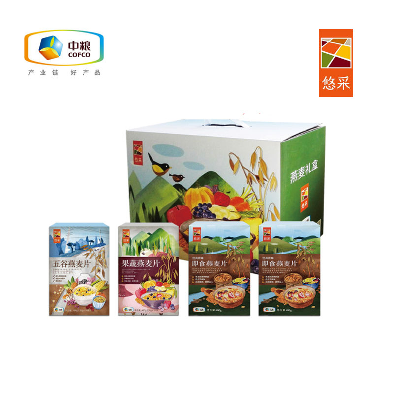 悠采 麦片礼盒1920g