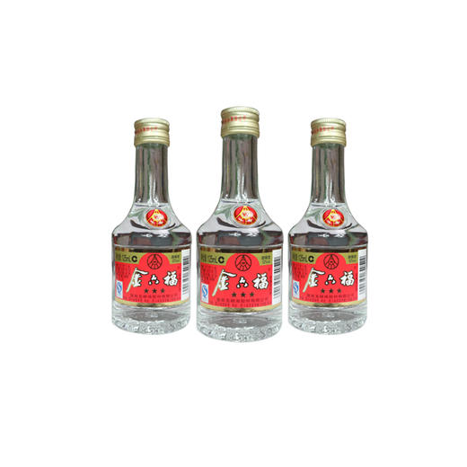 金六福 三星小白酒125ml*1瓶 商品图0