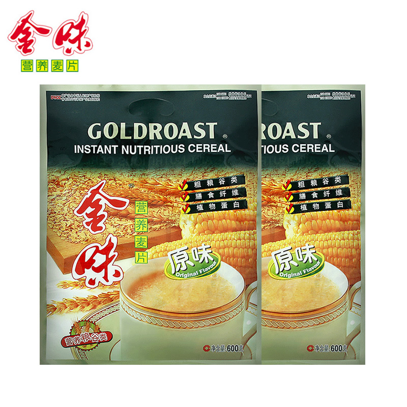 金麦原味营养麦片 600g 60g