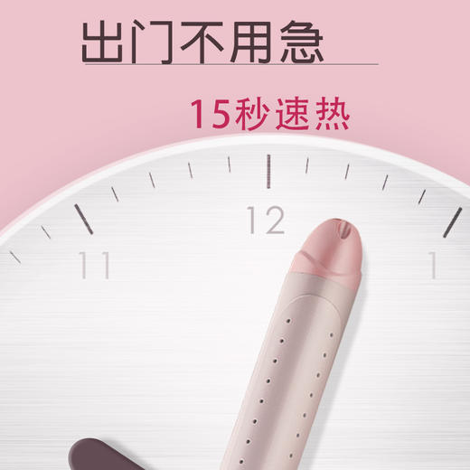 雷瓦（RIWA) 卷发棒 卷直发器 便携可折叠 干湿两用 温控直发器 陶瓷涂层夹板 RB-8309 商品图4
