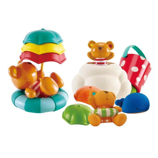 Hape 浴室玩具组合套3（10件套E8376） 商品图0