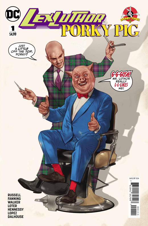 卢瑟 猪小弟 Lex Luthor Porky Pig Special 商品图0