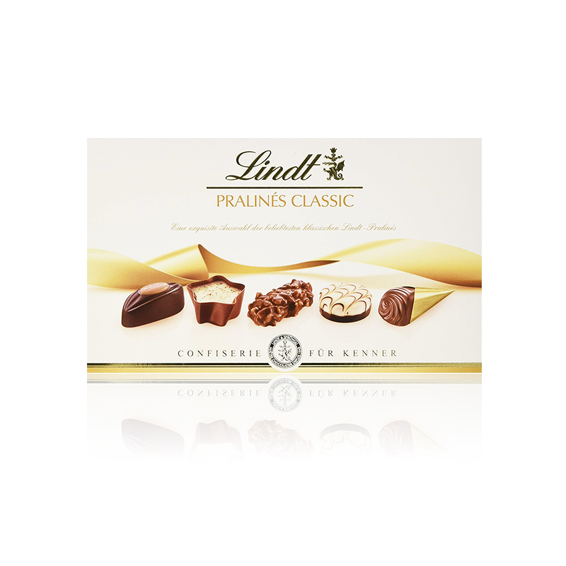 【直邮】lindt瑞士莲 pralines classic巧克力礼盒125