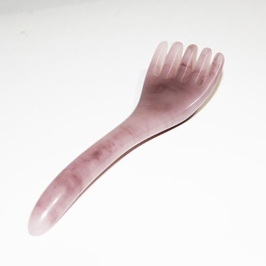 树脂拨筋刮痧板-牛骨五齿 商品图1