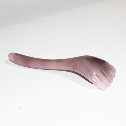 树脂拨筋刮痧板-牛骨五齿 商品图5