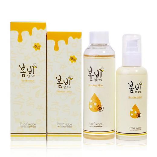 【现货】paparecipe-春雨蜂蜜蜂胶爽肤水乳液套装组合清爽补水 商品图0