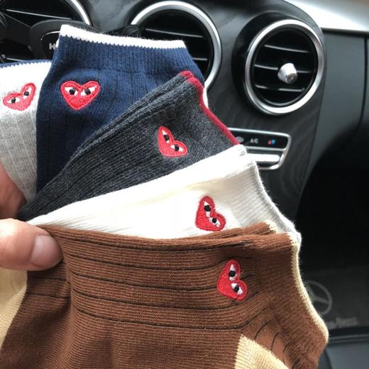 点此购买 川久保玲纯棉船袜 矫 108244 商品图0