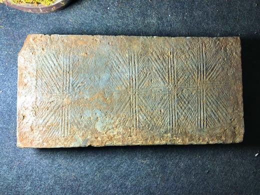 【金石雅趣】金钱纹古砖刻霸气龙古砖茶台 商品图4