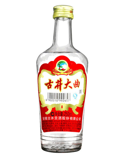 【百汇到家】古井大曲光瓶500ml   白酒 商品图0