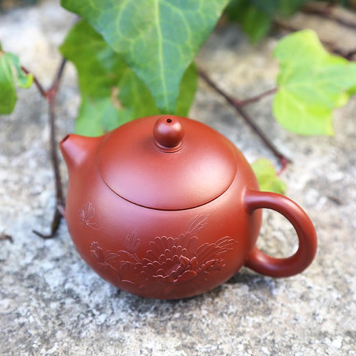 蝶恋花西施壶--夏和长大师手工紫砂壶 商品图1