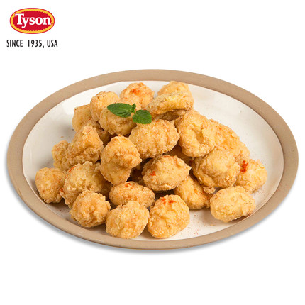 泰森牌酥脆香辣鸡米花 500g