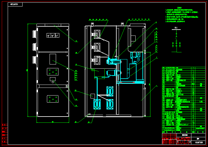 kyn28高压开关柜全套图纸