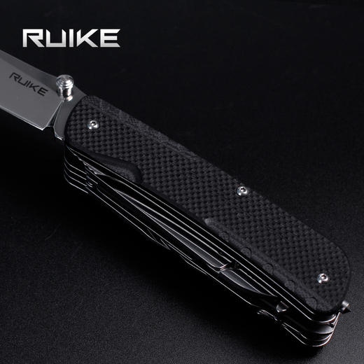 锐可Ruike LD系列户外多功能刀具便携野外求生工具小刀折叠剪刀 商品图2