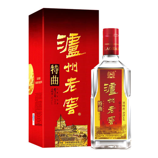 【特曲官旗】52度泸州老窖中华老字号特曲  375ml*6 浓香型白酒 商品图2