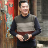 【毛衣】*中年男士加厚毛衣商务休闲男装爸爸圆领针织衫中老年羊毛衫男 商品缩略图3