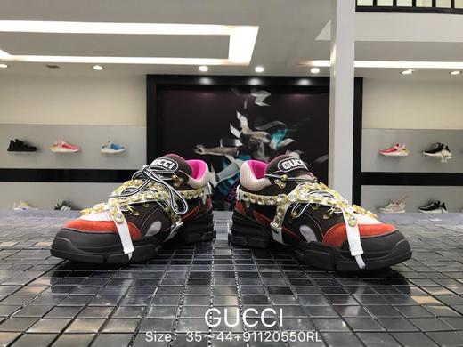 古驰Gucci水钻系带老爹鞋运动跑步鞋 商品图2