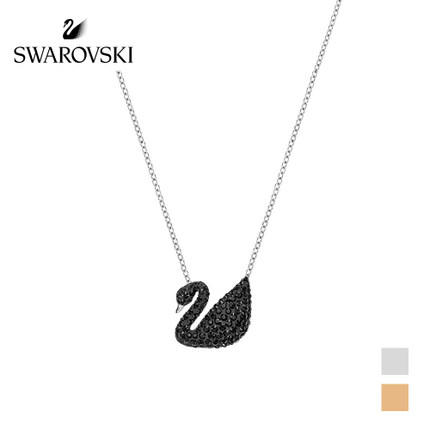 【施华洛】施华洛世奇ICONIC SWAN项链 时尚黑天鹅项链女锁骨链项链 商品图3
