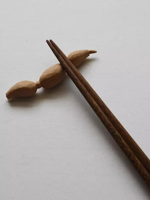 【买一送一】手工雕刻蔬菜筷枕 商品图6