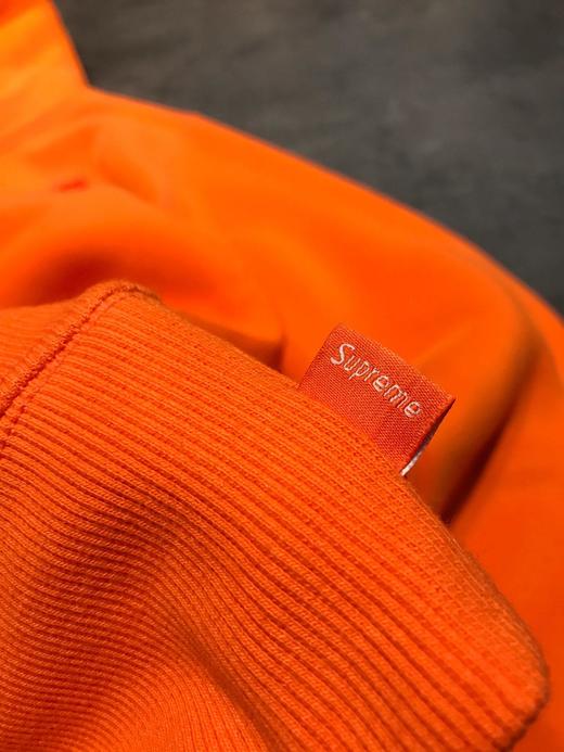 点此购买  情侣款SUPREME加绒橘色卫衣 KS 108496 商品图1