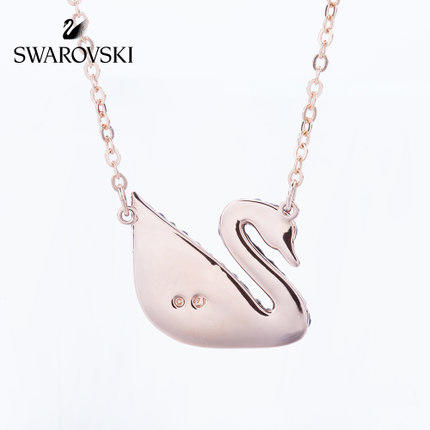 【施华洛】施华洛世奇ICONIC SWAN项链 时尚黑天鹅项链女锁骨链项链 商品图2