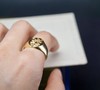 英国古董18K金盾牌家族徽章雕刻戒指o frantiques英国古董 商品缩略图5