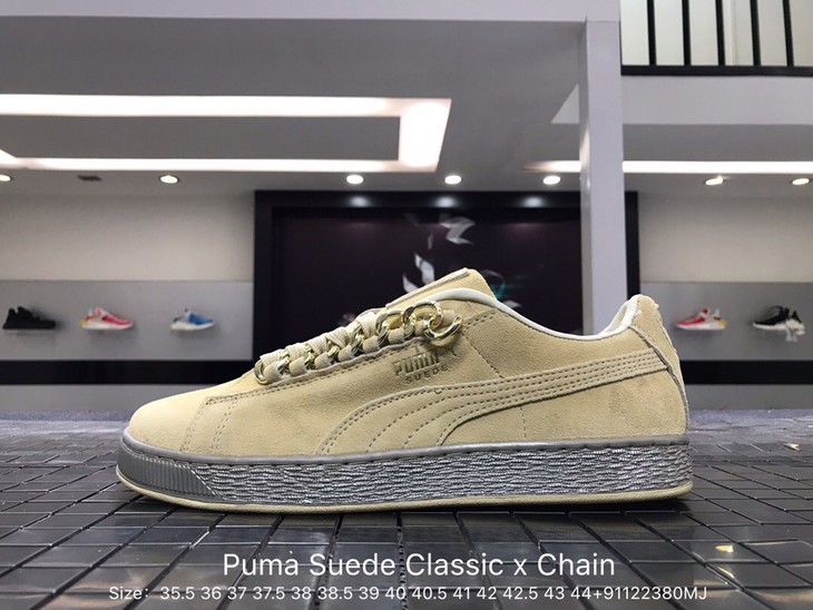 男女款均有 彪马 puma suede classic chain 彪马休闲