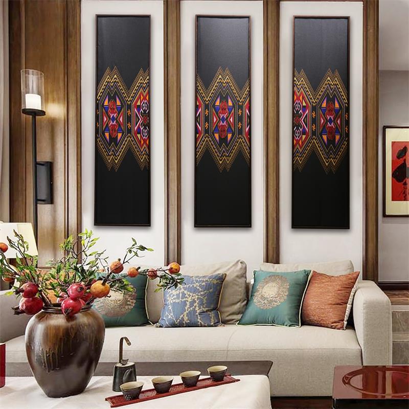 山谷居民原创品牌壁画——素裹