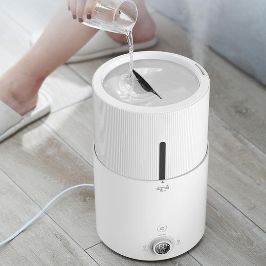 德尔玛智能恒湿触控空气净化加湿器5L 商品图2