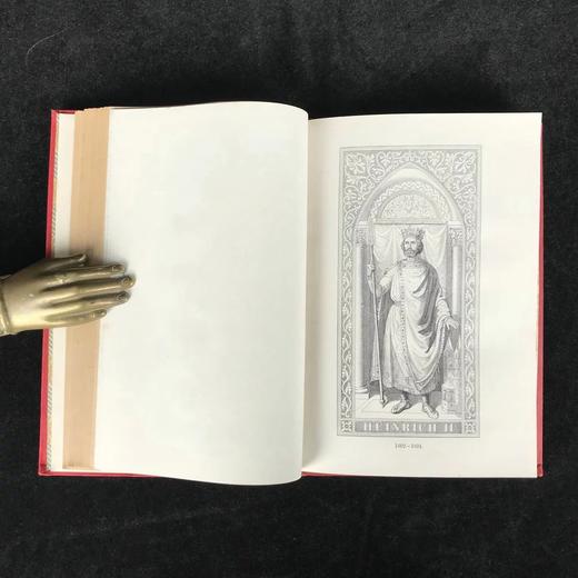 1879年 德国帝王肖像版画集 漆面精装大32开 商品图14