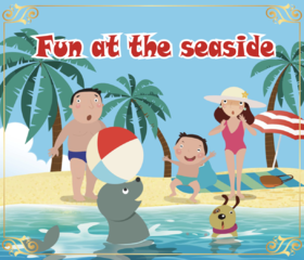 29、Fun At The Seaside