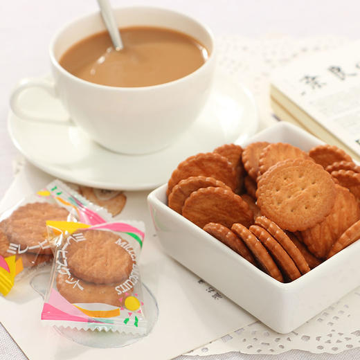 平野美乐园 南乳薄脆小圆饼干 180g/日本野村 小圆饼干 130g 商品图1