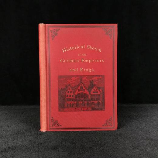 1879年 德国帝王肖像版画集 漆面精装大32开 商品图0