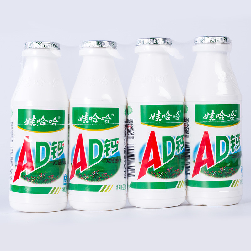 娃哈哈大ad钙奶饮料 200ml*4瓶*6连/箱