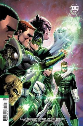 哈尔乔丹与绿灯军团 主刊 Hal Jordan and the Green Lantern Corps（2016）变体