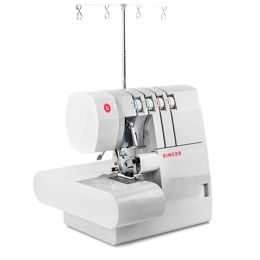胜家包缝机14HD854家用小型三线锁边机吃厚拷边机密拷四线SINGER 商品图3