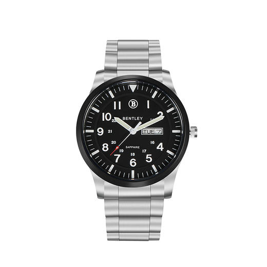 BL-16 BENTLEY  商务钢带男士腕表 商品图0