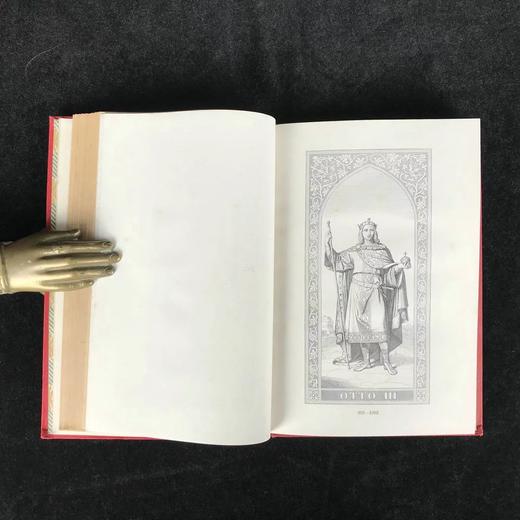 1879年 德国帝王肖像版画集 漆面精装大32开 商品图13