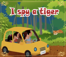 18、I Spy A Tiger