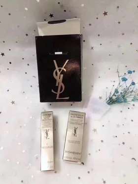 【海外直邮】YSL 金箔妆前乳10ml+睫毛膏中样