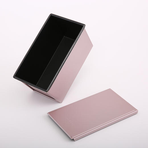 【三能器具 屋诺吐司】家用不沾土司盒面包带盖模具套装 450g 商品图3