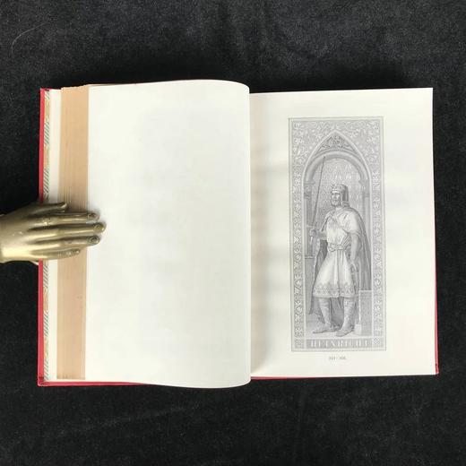 1879年 德国帝王肖像版画集 漆面精装大32开 商品图11