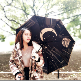  上海风情系列- 上海之窗晴雨伞	外滩星空晴雨伞