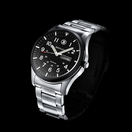 BL-16 BENTLEY  商务钢带男士腕表 商品图1