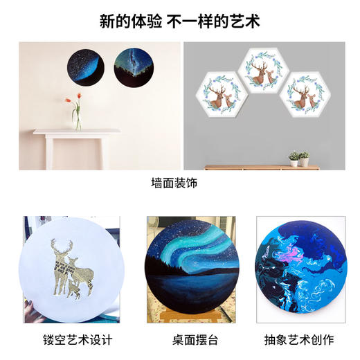 中盛 异形框六边形油画框亚麻油画布框油画板1.8cm厚 油画颜料用 商品图3
