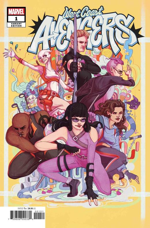 变体 西海岸复仇者 West Coast Avengers 商品图2