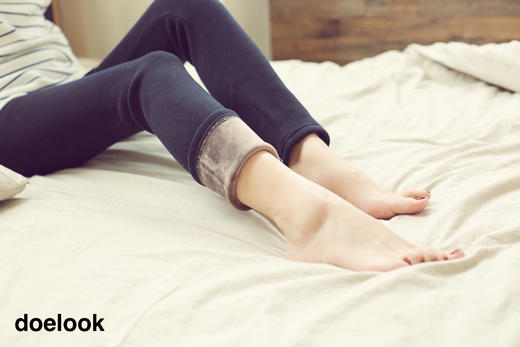 一件过冬丨高腰加绒外穿打底裤标准码（里外一体，加厚保暖） 商品图2