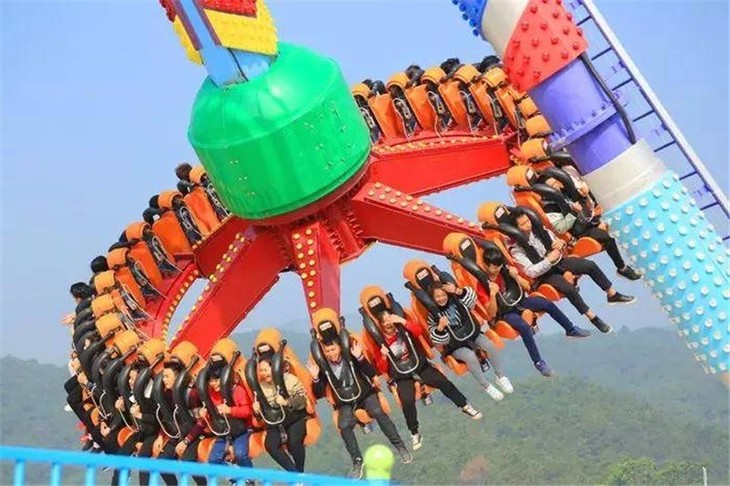 尖叫岛和欢乐岛,两大机动乐园
