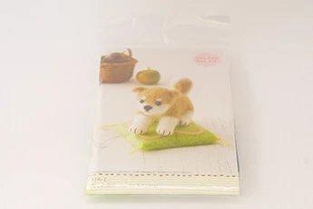  小柴犬羊毛毡材料包 商品图1