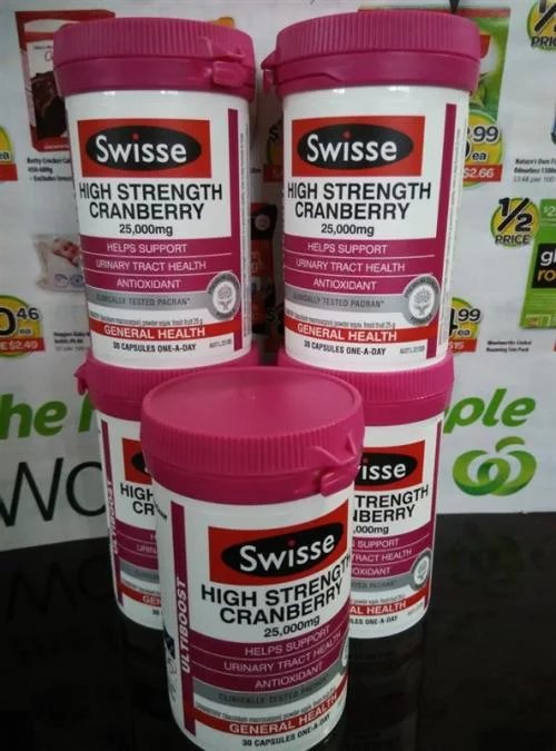 swisse high strength cranberry 高浓度蔓越莓胶囊2